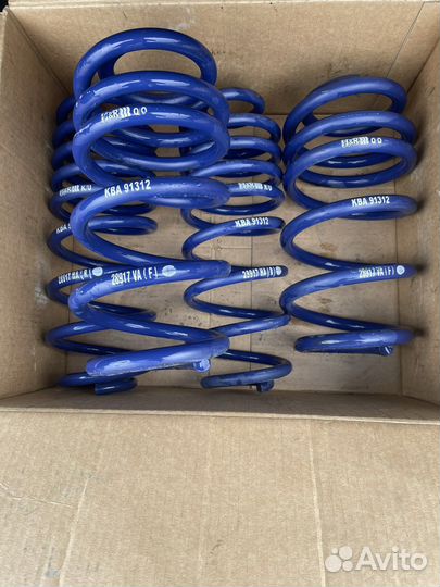 Пружины с занижением на Audi A6 C7