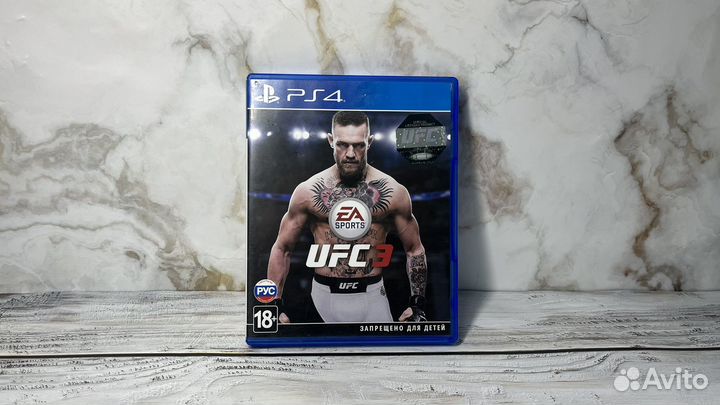 Игра для приставки ps4 ufc 3 оригинал