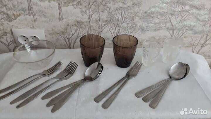 Посуда хрусталь нержавейка стекло