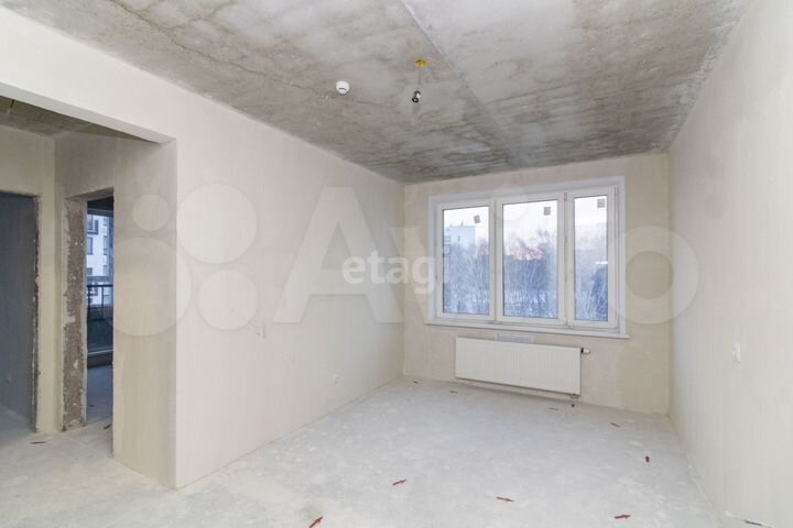 2-к. квартира, 52 м², 6/10 эт.