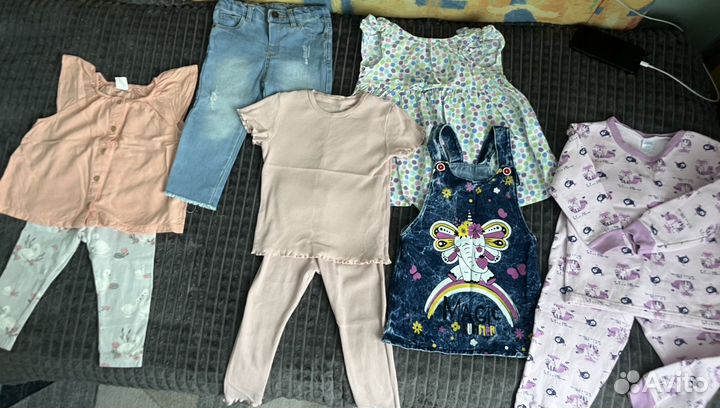 Детские вещи пакетом для девочек