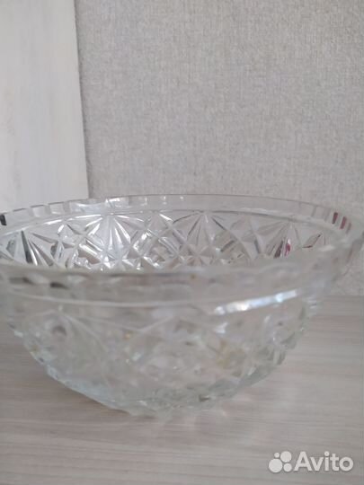 Хрустальная посуда СССР