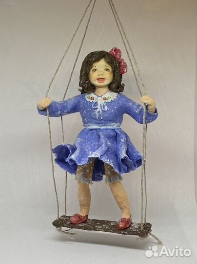 Ватные игрушки на елку