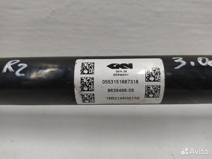 Б/У Б/У Полуось задняя (приводной вал, ШРУС)