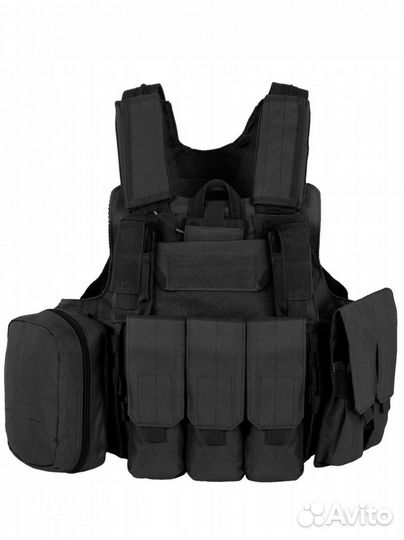 Бронежилет плитник черный