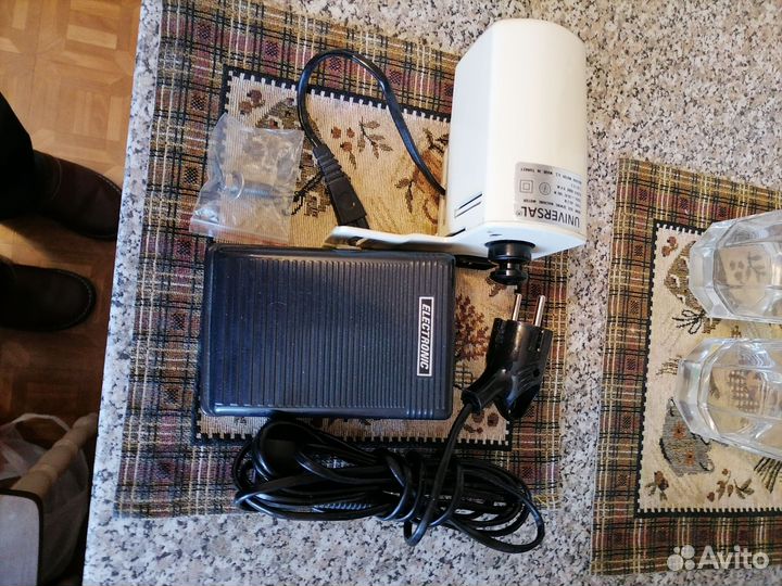 Для швейной машины двигатель, педаль