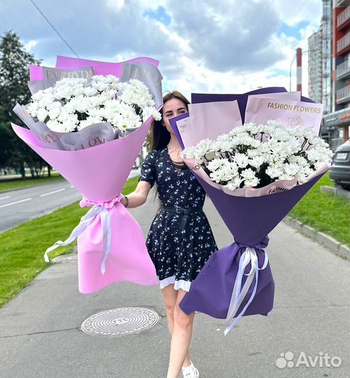 XXL-Букеты. WOW-Букеты из Хризантем