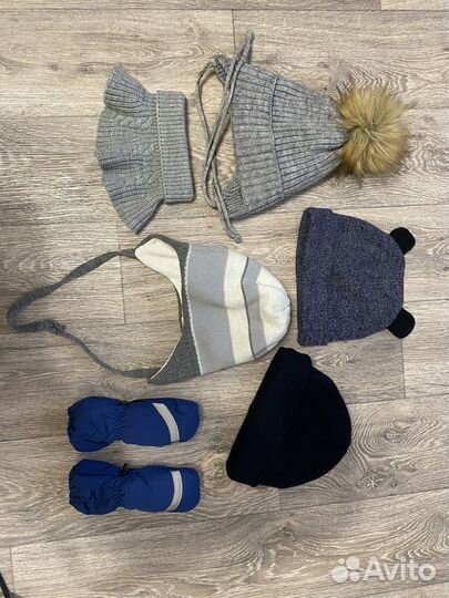 Шапка, варежки
