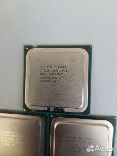 Процессор Core 2 Duo E7500