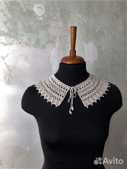 Воротники ажурные ручной работы