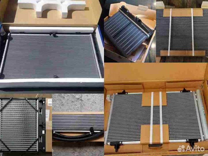 Радиатор системы охлаждения hyundai: santa FE (SM)