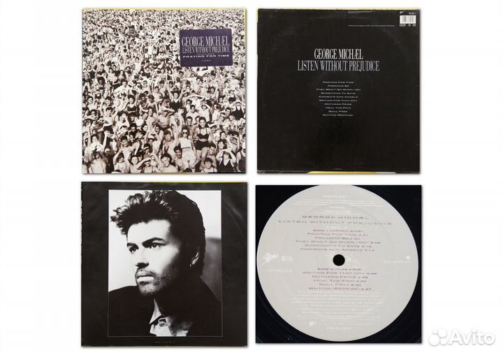 George Michael - Listen Without Pre - Оригинал -LP