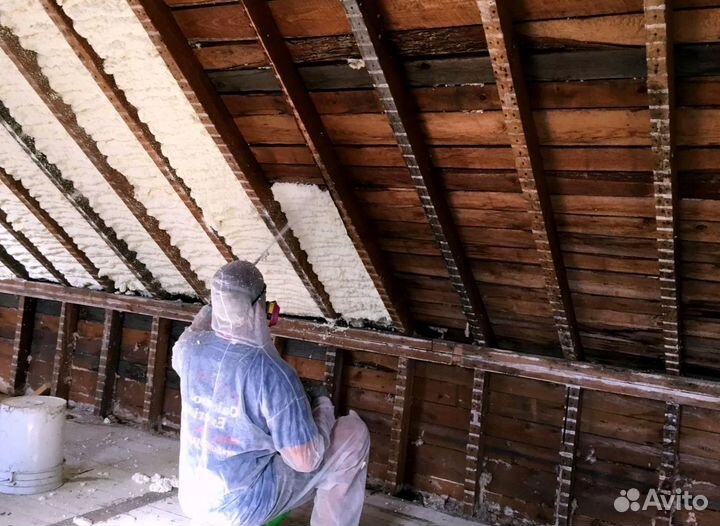 Утеплитель напыление пенополиуретан