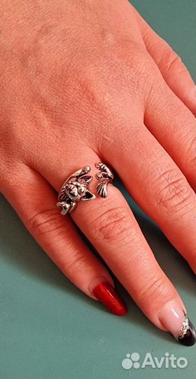 Кольцо Кот удачи