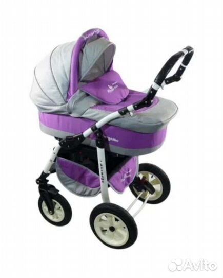 Коляска 2 в 1 Bergamo Bebe