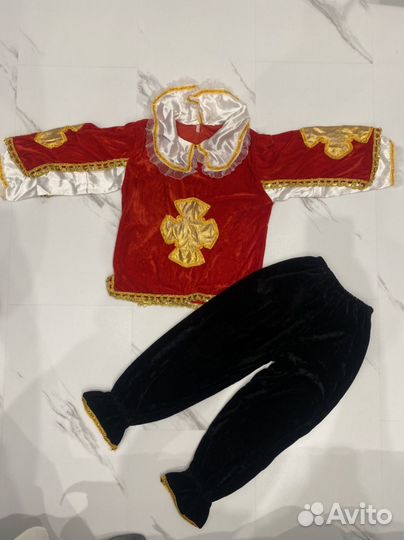 Карнавальный костюм мушкетера 110-116р