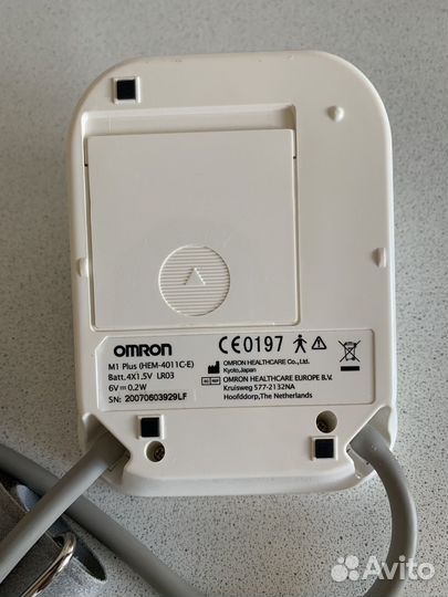 Тонометр omron m1 plus полуавтомат на плечо