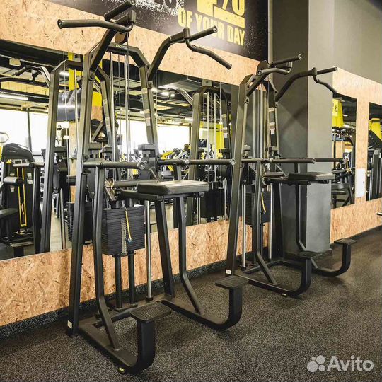 Турник, брусья с противовесом E-1009В