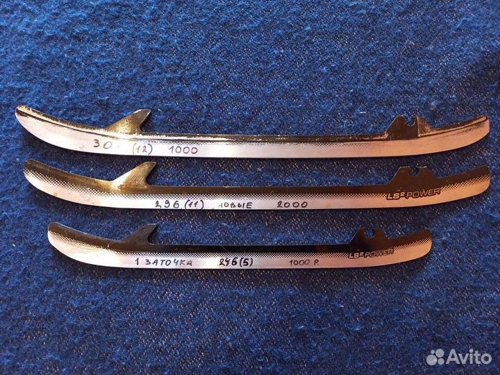 Лезвия для хоккейных коньков graf, ссм, Bauer