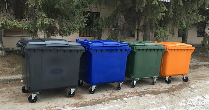 Контейнер для мусора и рсо 1100 л