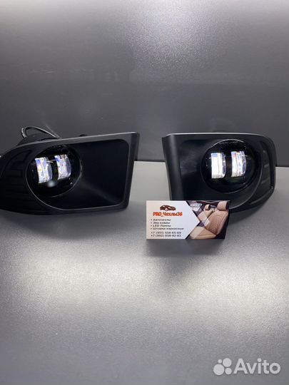 LED туманки Sal-Man Сал-ман-Land Cruiser Prado 120