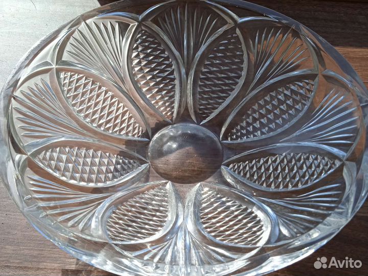 Салатник хрустальный большой