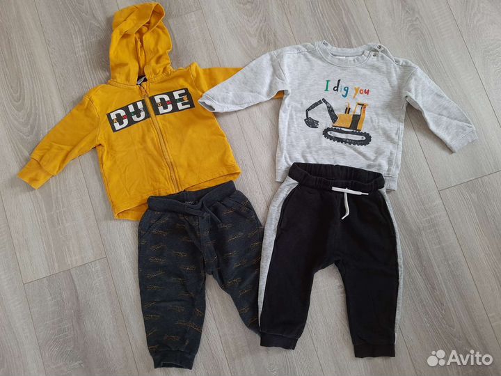 Вещи пакетом на мальчика 74