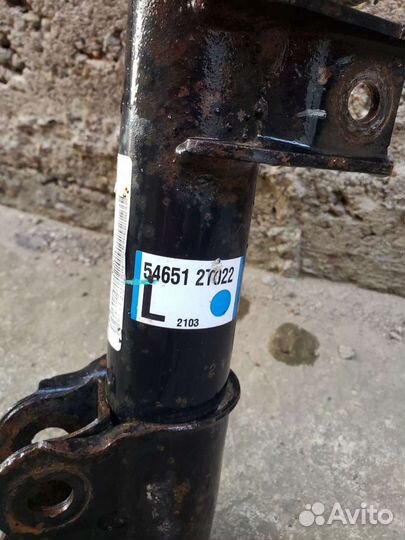 Амортизатор киа optima левый