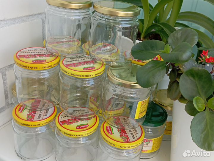 Банки бутылки стеклянные