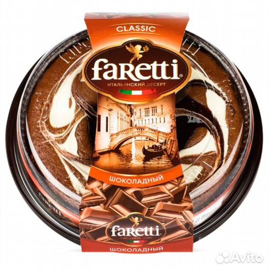 Торт Faretti Classic Флоренция Шоколадный 400г