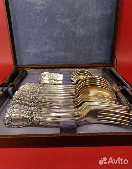 Набор столовых приборов. Западная Пруссия. 6 пер