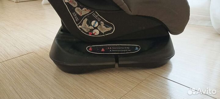 Автокресло с регулировкой спинки