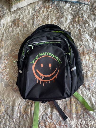 Рюкзак школьный для мальчика grizzly