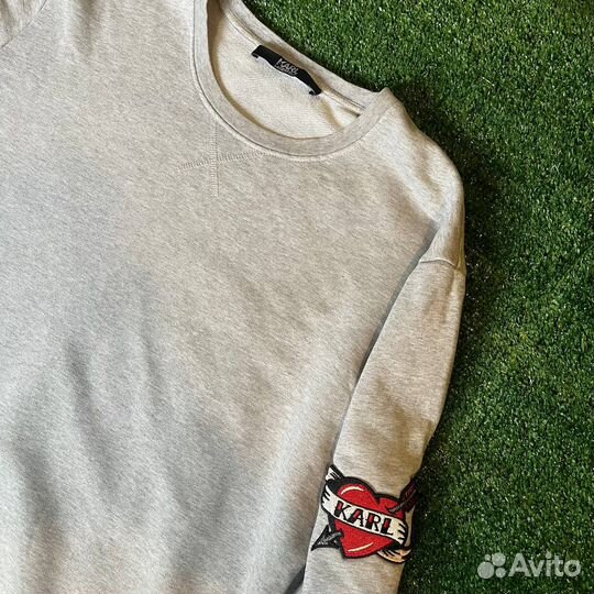 Винтажный свитшот Karl lagerfeld оригинал