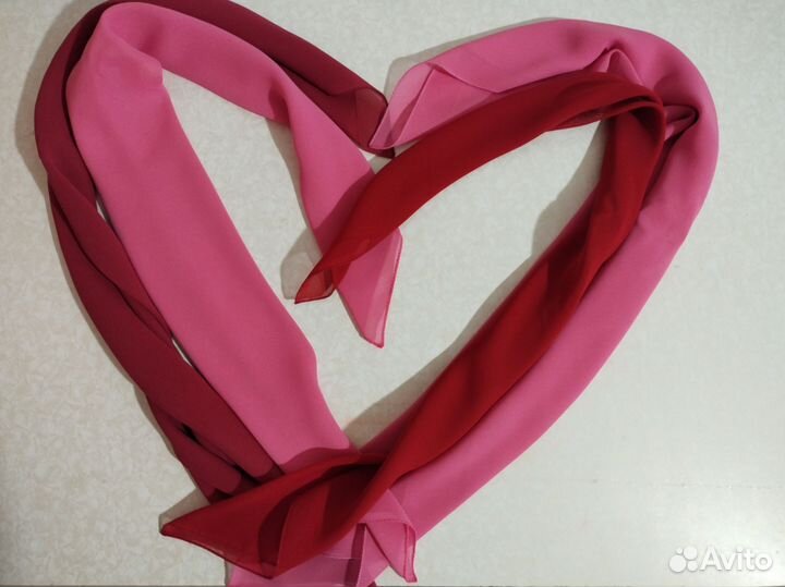 Шифоновые платки ручной работы. Подарок
