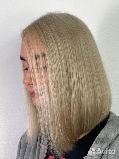 Стрижка и окрашивание волос