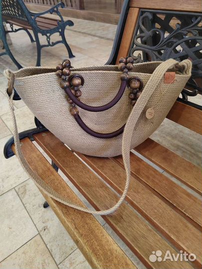 Сумка джутовая
