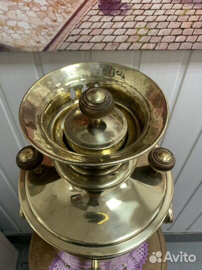 Самовар угольный на дровах 6-7 л Баташов