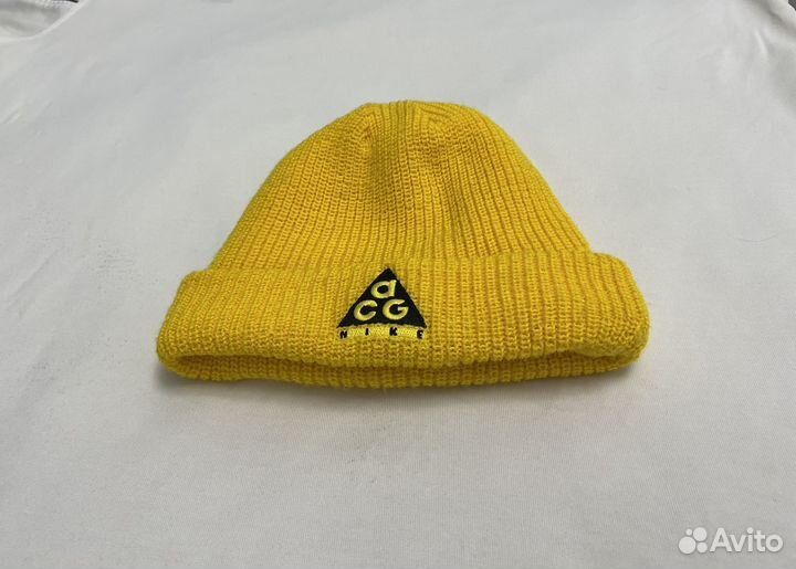 Шапка Nike ACG Beanie (Amarillo/Black) Оригинал