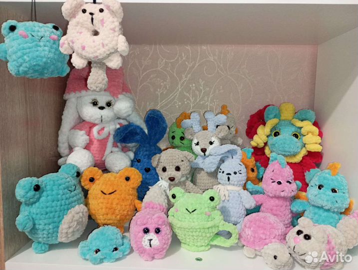 Вязаные игрушки ручной работы