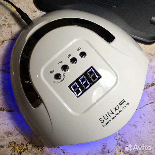 Лампа для ногтей sun 7maх