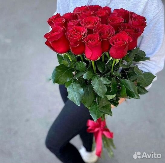 Высокие розы 150 160 170 180 190см доставка Москва