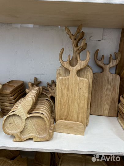 Доска кухонная разделочная менажница подарок