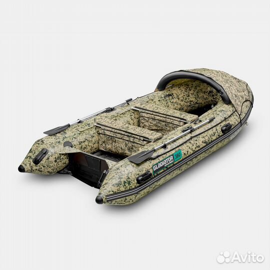 Лодка Gladiator E380PRO camo