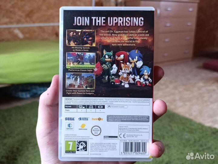 Sonic Forces nintendo switch