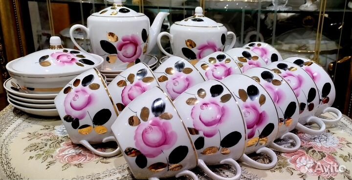 Сервиз чайный СССР 12 персон