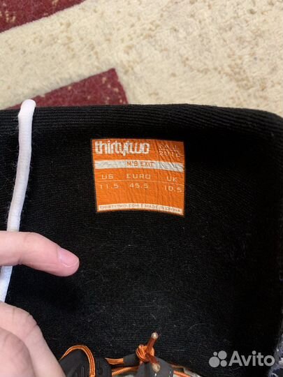 Ботинки для сноуборда thirtytwo Exit blue/green