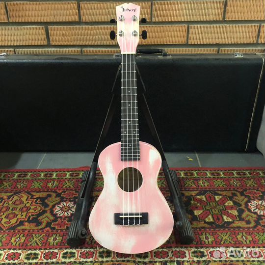 Укулеле концерт Shinobi M-23 Red Relic