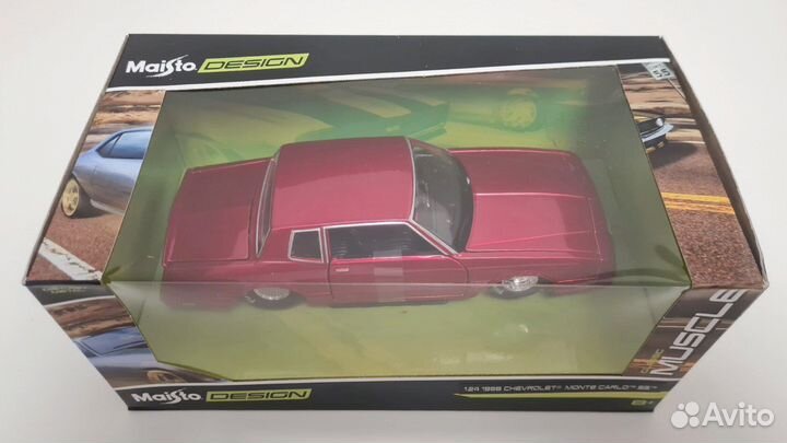 Модель автомобиля Maisto Design Chevrolet Monte Ca