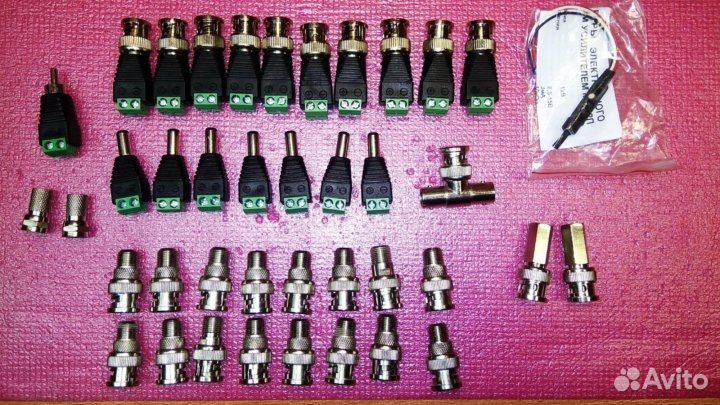 BNC штекер разъем для видеокамер